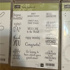 Happy Happenings Stampin Up Set